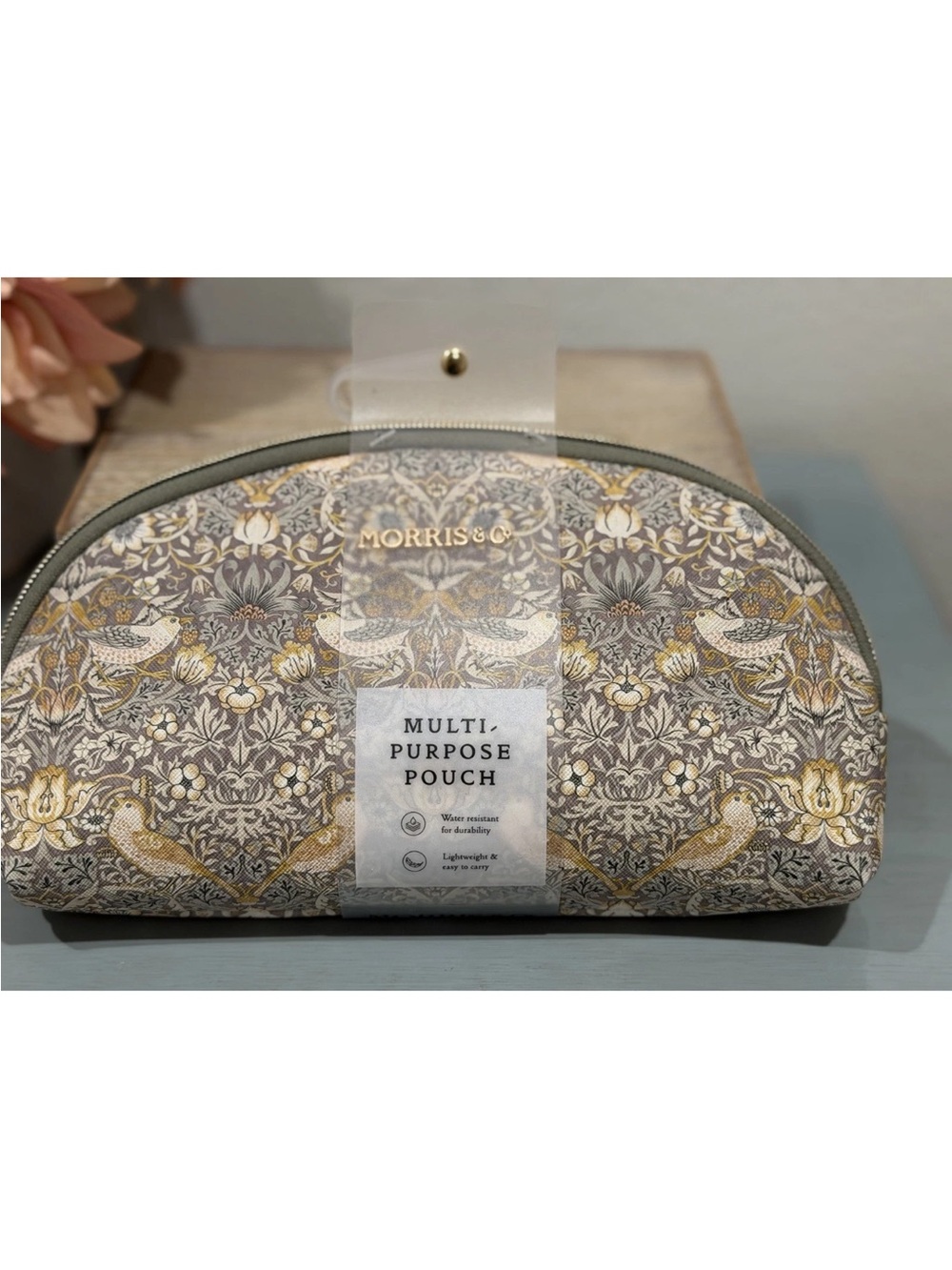 Morris & Co Strawberry Thief Laptop & Tablet Sleeve & Multipurpose Pouch-
Set 3 - Picture 9 of 11